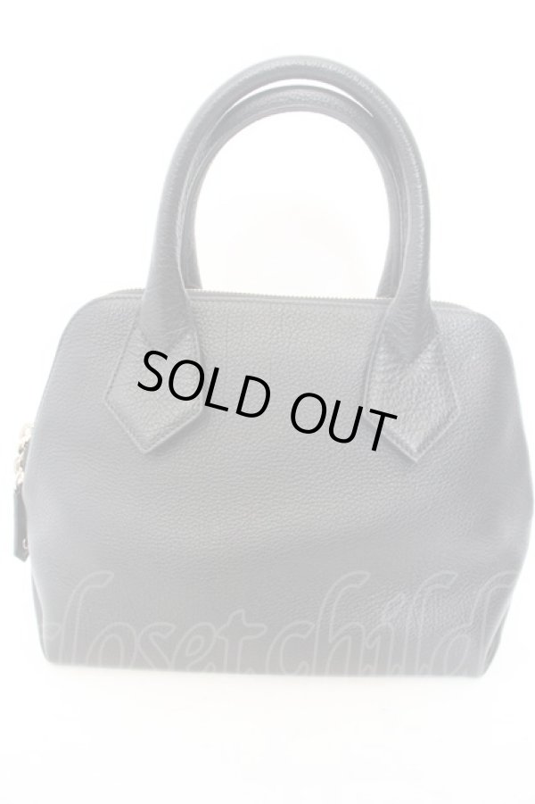 画像4: ヴィヴィアンウエストウッド 中古 / BABALMORAL HANDBAG  ブラック  O-24-02-25-118-ba-IG-OS (4)