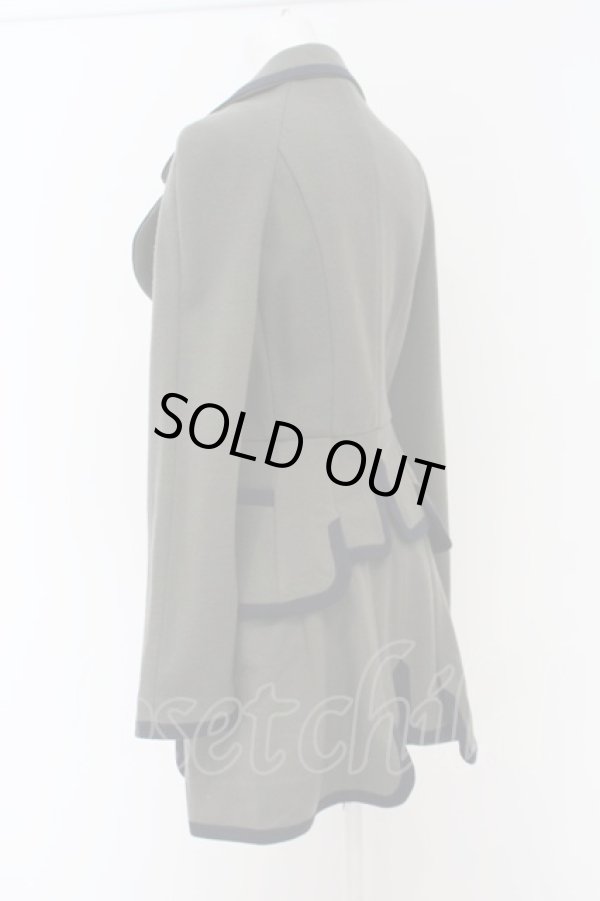 画像3: ヴィヴィアンウエストウッド 中古 //バイカラーウールセットアップ 2 カーキx紺  O-24-02-25-020-op-SZ-OS (3)