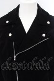 画像2: ヴィヴィアンウエストウッド MAN 中古 / /CORDUROY BIKER JACKET 48 ブラック  O-24-03-10-025-jc-IG-OS (2)