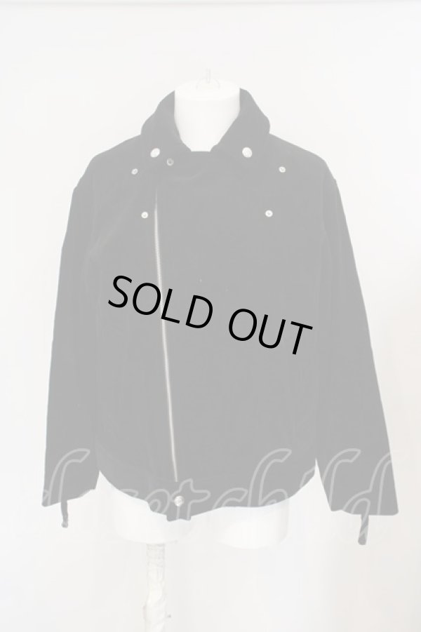 画像4: ヴィヴィアンウエストウッド MAN 中古 / /CORDUROY BIKER JACKET 48 ブラック  O-24-03-10-025-jc-IG-OS (4)