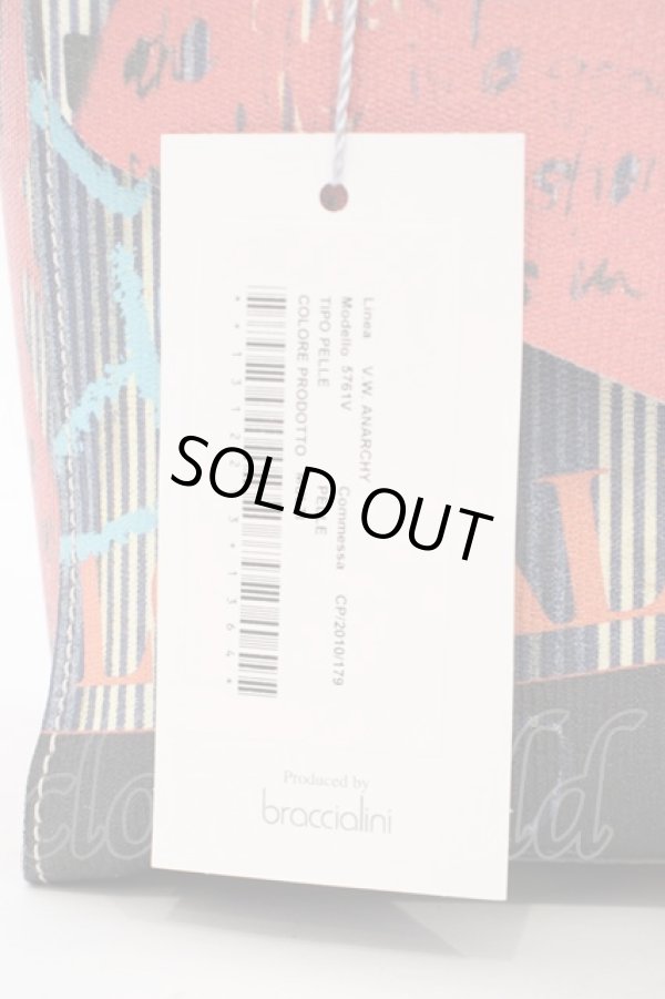 画像4: ヴィヴィアンウエストウッド 中古 / アナーキー2wayバッグ  ブルー系  O-24-03-10-028-ba-IG-OS (4)