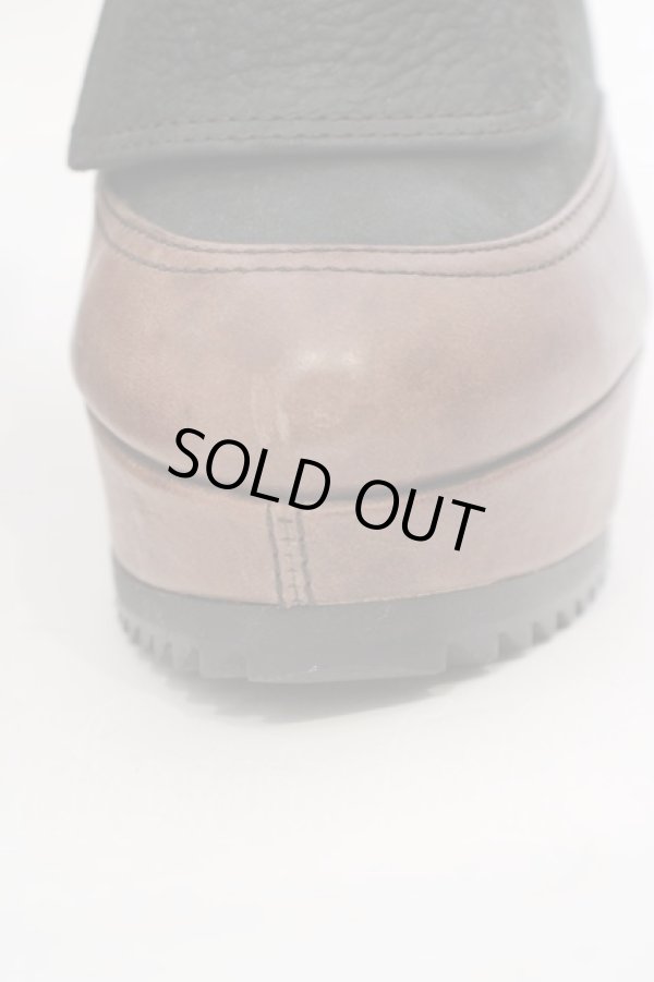 画像3: ヴィヴィアンウエストウッド 中古 / ウェッジソールボンテージブーツ 40(約25cm) カーキxブラウン  O-24-03-10-050-sh-YM-ZH (3)