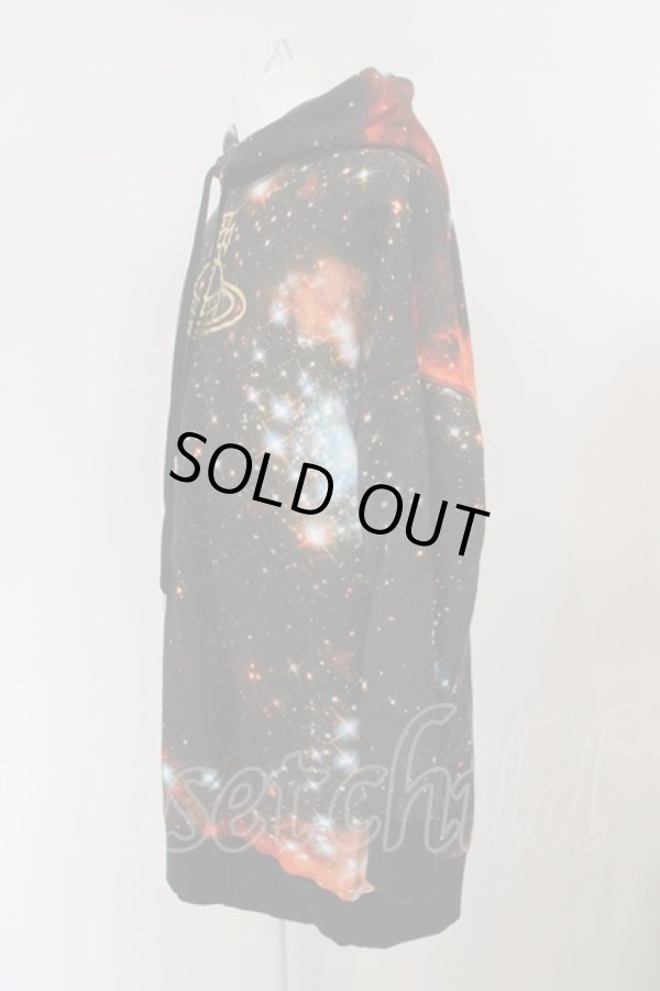 画像3: ヴィヴィアンウエストウッド 中古 / /GALAXYプリント裏毛フーディー 00 マルチ  O-24-03-10-008-to-IG-ZH (3)