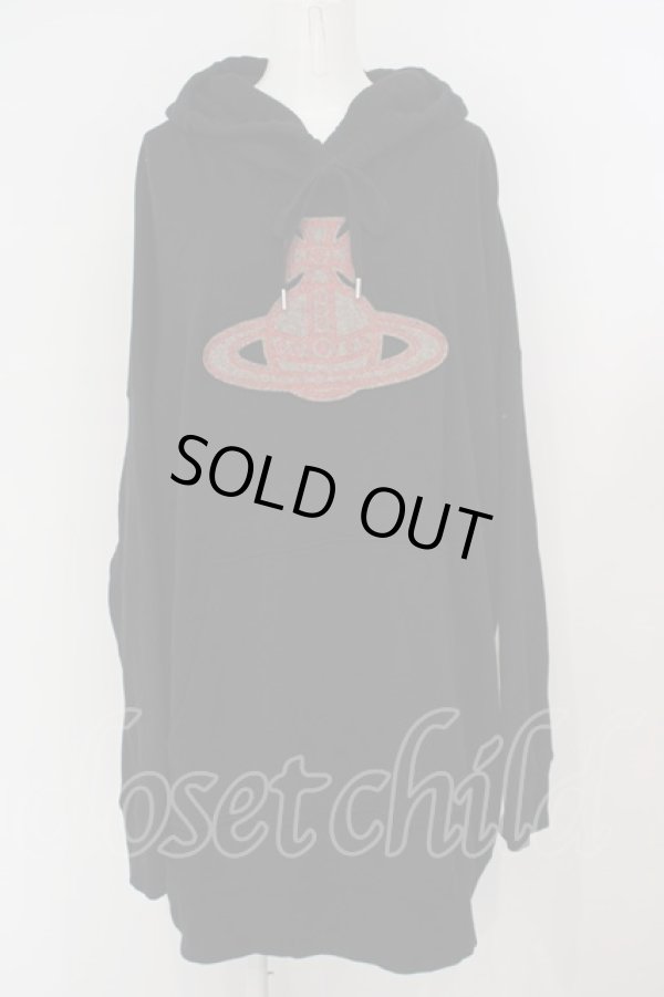 画像2: ヴィヴィアンウエストウッド 中古 / /フェルトORBパッチ 00 ブラック  O-24-03-10-016-to-IG-ZH (2)