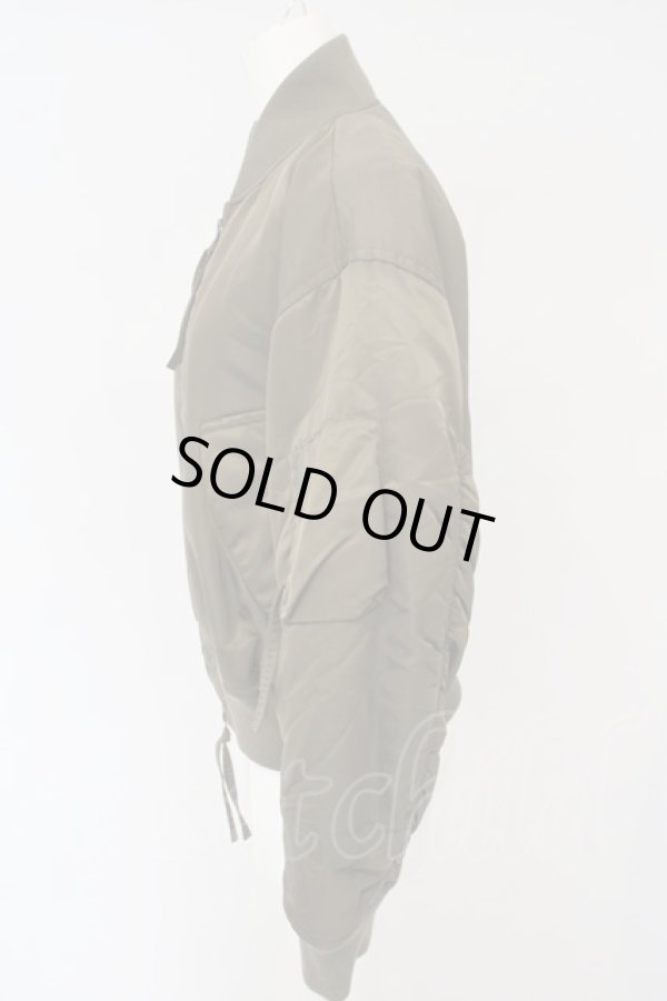 画像2: ヴィヴィアンウエストウッド 中古 / /MA-1ブルゾン 00 カーキグリーン  O-24-03-17-009-jc-IG-OS (2)