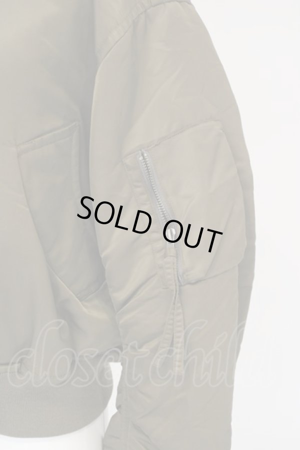 画像3: ヴィヴィアンウエストウッド 中古 / /MA-1ブルゾン 00 カーキグリーン  O-24-03-17-009-jc-IG-OS (3)