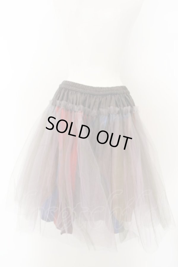 画像3: ヴィヴィアンウエストウッド 中古 //ユニオンジャックボリュームチュールスカート 00 マルチ  O-24-04-07-046-sk-IG-OS (3)