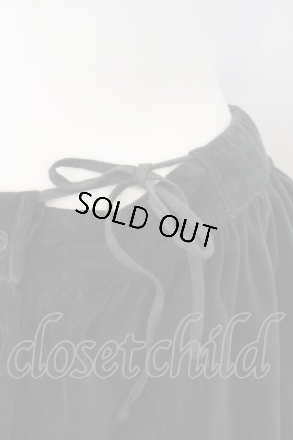 画像3: ANGLOMANIA 中古 / 別珍クリノリンスカート 42 ブラック  O-24-04-07-011-sk-IG-OS (3)