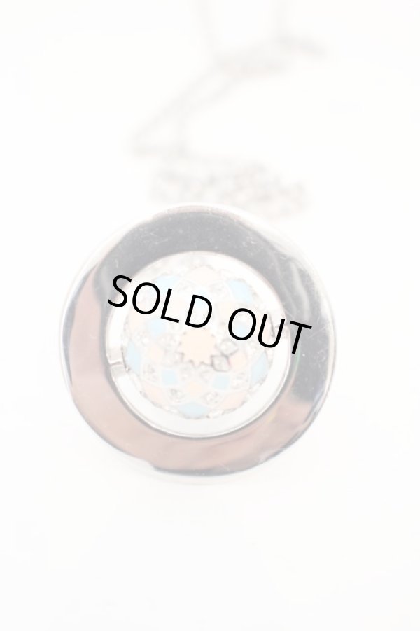 画像3: ヴィヴィアンウエストウッド 中古 / HARLEQUIN ORB 3Dペンダント  ピンクxスカイ  O-24-04-07-019-ac-YM-OS (3)