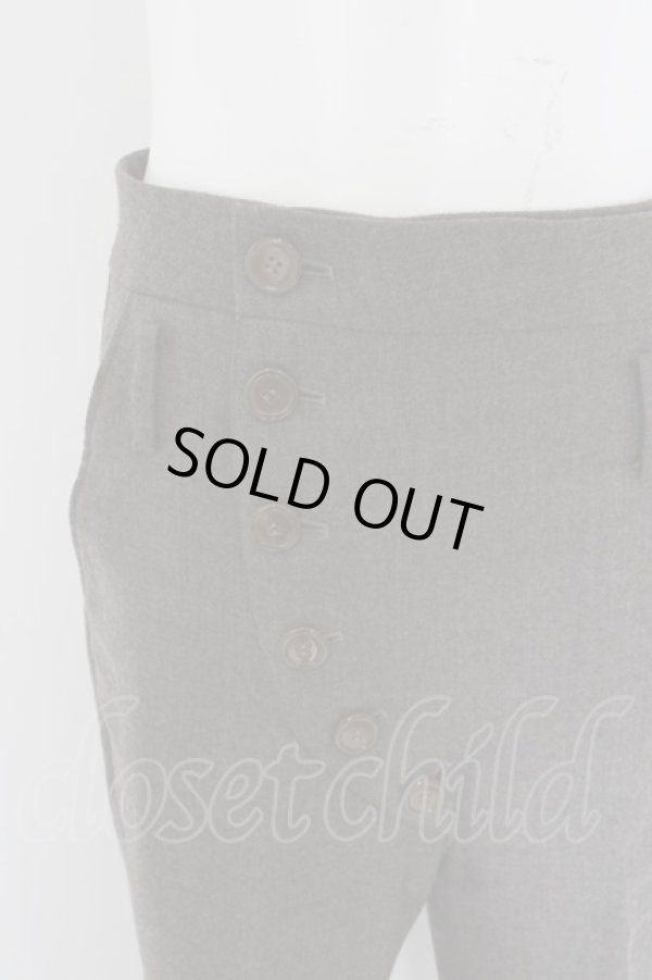 画像10: ヴィヴィアンウエストウッド MAN 中古 / ビッグカラードレープジャケットセットアップ 46 グレー  O-24-04-21-001-su-YM-ZH (10)