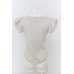 画像4: 【USED】Vivienne Westwood / 単色オーブ刺繍変形袖Tシャツ ヴィヴィアンウエストウッド ビビアン1 ライトグレー 【中古】 O-24-04-21-029-ts-YM-OS