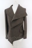 画像4: ヴィヴィアンウエストウッド MAN 中古 / ビッグカラードレープジャケットセットアップ 46 グレー  O-24-04-21-001-su-YM-ZH (4)