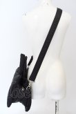 画像2: ヴィヴィアンウエストウッド 中古 / アイダーダウンボストンバッグ（S) 縦23横34 ブラック  O-24-04-21-067-ba-YM-ZH (2)