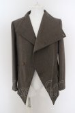 画像5: ヴィヴィアンウエストウッド MAN 中古 / ビッグカラードレープジャケットセットアップ 46 グレー  O-24-04-21-001-su-YM-ZH (5)