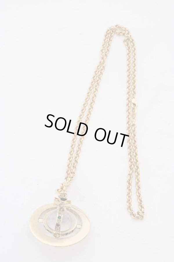 画像2: ヴィヴィアンウエストウッド 中古 / NC/small　orb pendant  ゴールド  O-24-04-21-081-gd-YM-OS (2)