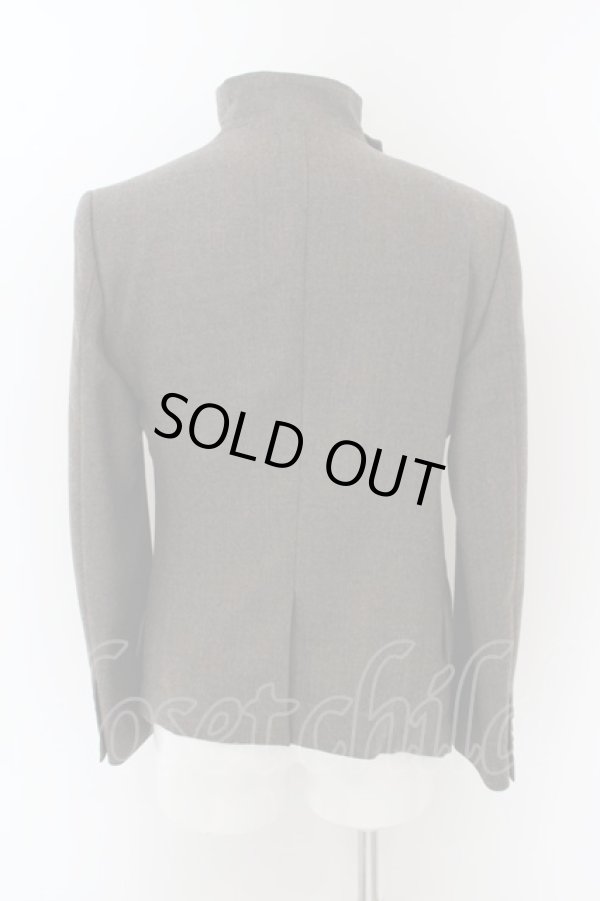 画像8: ヴィヴィアンウエストウッド MAN 中古 / ビッグカラードレープジャケットセットアップ 46 グレー  O-24-04-21-001-su-YM-ZH (8)