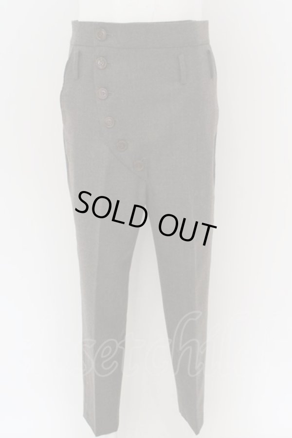 画像9: ヴィヴィアンウエストウッド MAN 中古 / ビッグカラードレープジャケットセットアップ 46 グレー  O-24-04-21-001-su-YM-ZH (9)