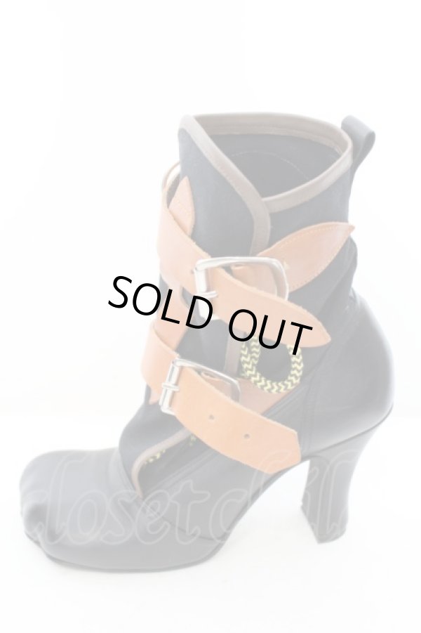 画像5: ヴィヴィアンウエストウッド 中古 / ボンテージブーツ UK5 ブラック  O-24-05-05-043-sh-IG-ZH (5)