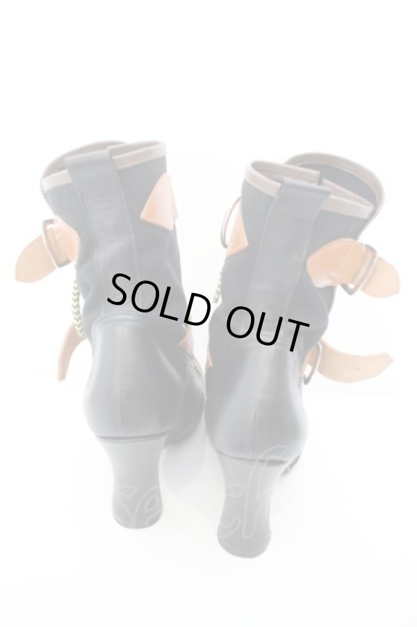 画像7: ヴィヴィアンウエストウッド 中古 / ボンテージブーツ UK5 ブラック  O-24-05-05-043-sh-IG-ZH (7)