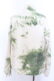 画像5: ヴィヴィアンウエストウッド 中古 / GRASS STAIN ブルゾン 00 アイボリーｘグリーン  O-24-05-05-005-jc-YM-ZH (5)