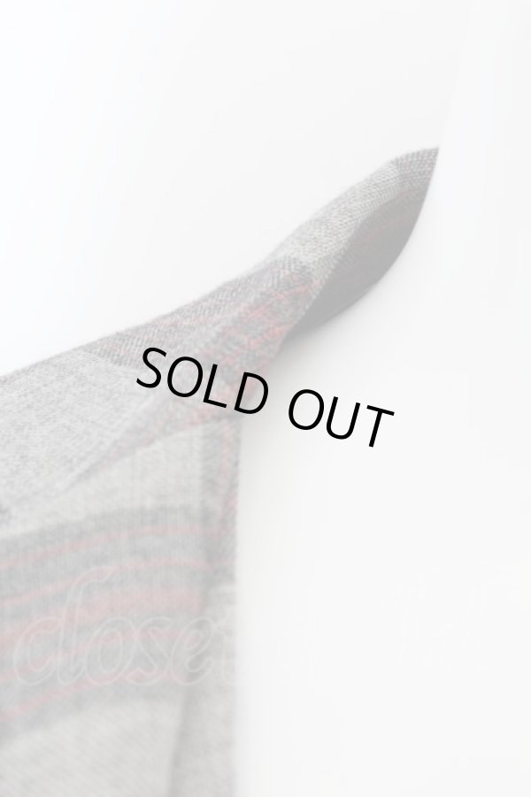 画像4: ヴィヴィアンウエストウッド MAN 中古 / チェックウエストコートジャケット 44 グレー×レッドチェック  O-24-05-05-057-jc-IG-ZH (4)