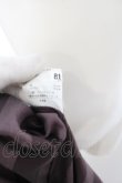 画像6: ヴィヴィアンウエストウッド 中古 / ストライプ魔女フードワンピース 2 パープル  O-24-05-05-010-op-YM-ZH (6)