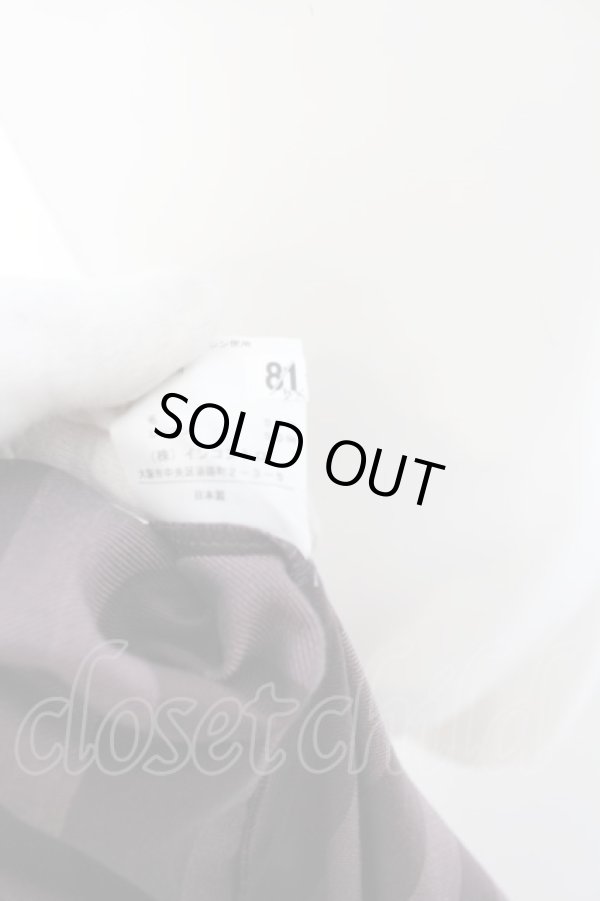 画像6: ヴィヴィアンウエストウッド 中古 / ストライプ魔女フードワンピース 2 パープル  O-24-05-05-010-op-YM-ZH (6)