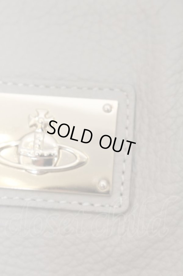 画像3: ヴィヴィアンウエストウッド 中古 / モシークトートバッグ  グレー  O-24-05-26-003-ba-IG-ZH (3)