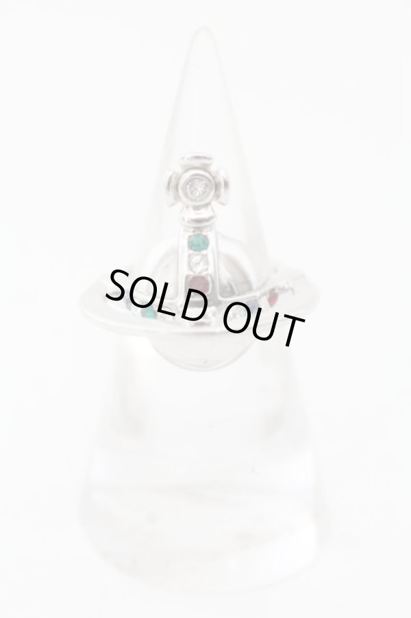 画像2: ヴィヴィアンウエストウッド 中古 / 【復刻】SOLID ORB リング XS(約11号) シルバー  O-24-05-26-028-rg-YM-OS (2)
