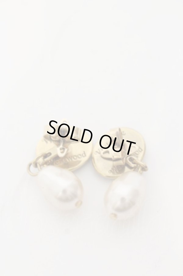 画像2: ヴィヴィアンウエストウッド 中古 / LOELIA ピアス  ブラック×ゴールド  O-24-05-26-017-ac-IG-OS (2)