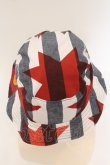 画像4: ヴィヴィアンウエストウッド 中古 / パッチバケットハット  グレーｘアイボリー  O-24-06-09-031-ha-YM-ZH (4)