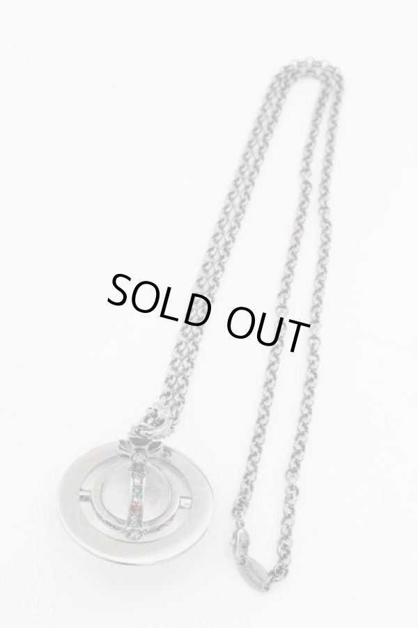 画像2: ヴィヴィアンウエストウッド 中古 / small orb pendant  ガンメタ  O-24-06-09-035-nl-YM-OS (2)
