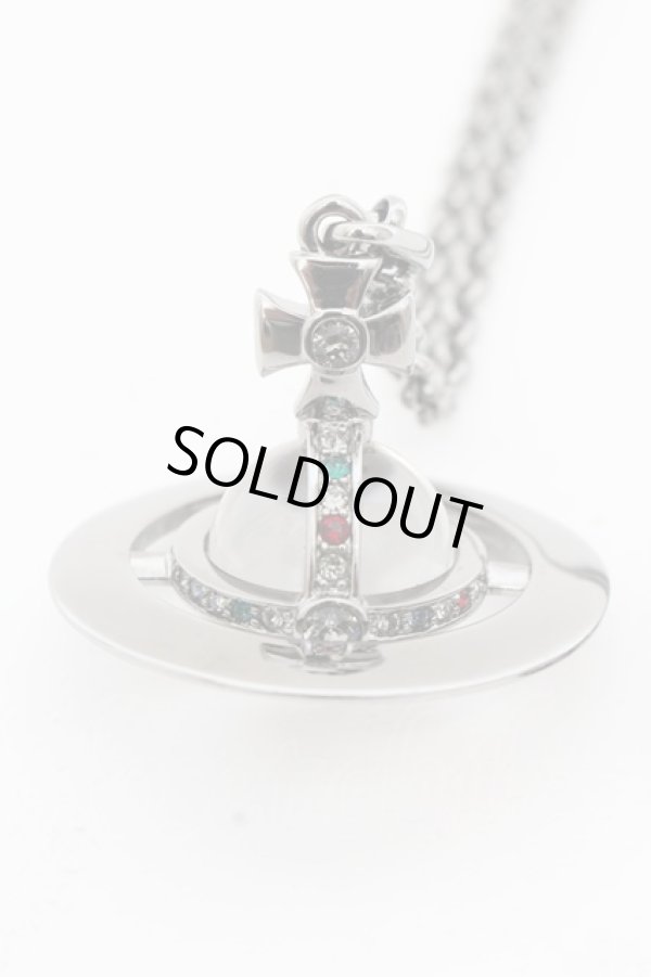 画像3: ヴィヴィアンウエストウッド 中古 / small orb pendant  ガンメタ  O-24-06-09-035-nl-YM-OS (3)