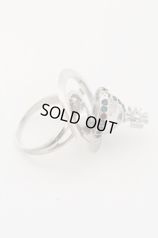 画像3: ヴィヴィアンウエストウッド 中古 / ニューポイズンオーブリング M(約13号) シルバー  O-24-06-09-004-rg-YM-OS (3)