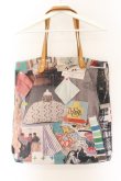 画像2: ヴィヴィアンウエストウッド 中古 / MOODBOARD PRINT　BIG バッグ  マルチ  O-24-06-09-041-ba-YM-ZH (2)
