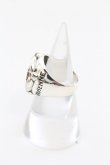画像2: ヴィヴィアンウエストウッド 中古 / 【復刻】TUDOR ROSE リング M（約14号） シルバー  O-24-06-09-002-ac-YM-OS (2)