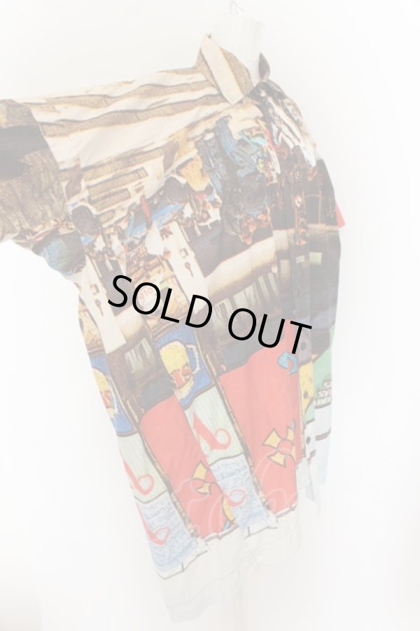 画像2: ANGLOMANIA 中古 / ピカデリーサーカスシャツ 38 マルチ  O-24-06-16-027-to-IG-OS (2)