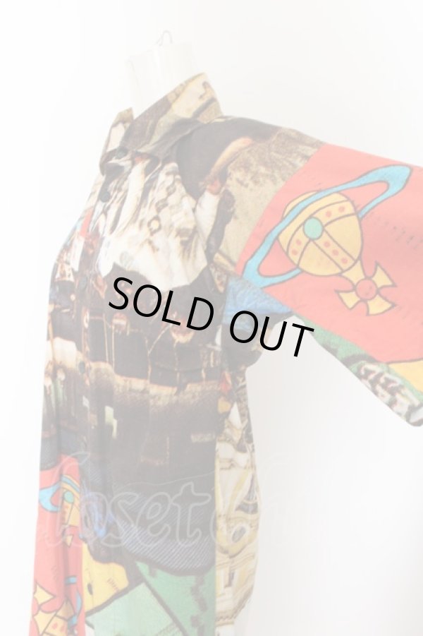 画像3: ANGLOMANIA 中古 / ピカデリーサーカスシャツ 38 マルチ  O-24-06-16-027-to-IG-OS (3)