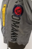 画像3: ANGLOMANIA 中古 / MA-1ブルゾン 38 グレー  O-24-06-16-032-jc-IG-ZH (3)