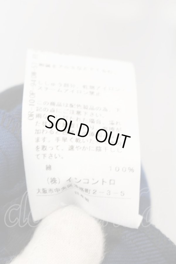 画像5: ヴィヴィアンウエストウッド 中古 / ギンガムチェックブロッキングフレアシャツワンピース 00 ブルー×レッド  O-24-06-23-021-op-IG-ZH (5)