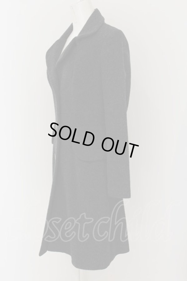 画像2: ヴィヴィアンウエストウッド 中古 / アルパカミックスAラインコート 2 ダークグレー  O-24-06-23-025-co-IG-OS (2)