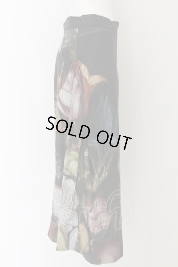 画像2: ヴィヴィアンウエストウッド 中古 / ボスハールトスカート 40 ブラック×マルチ  O-24-06-23-027-sk-IG-OS (2)