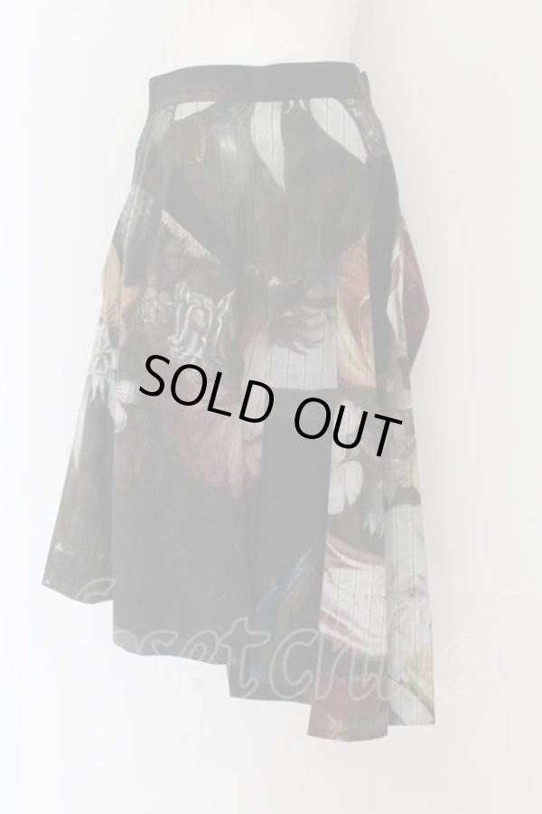 画像3: ヴィヴィアンウエストウッド 中古 / ボスハールトスカート 40 ブラック×マルチ  O-24-06-23-027-sk-IG-OS (3)