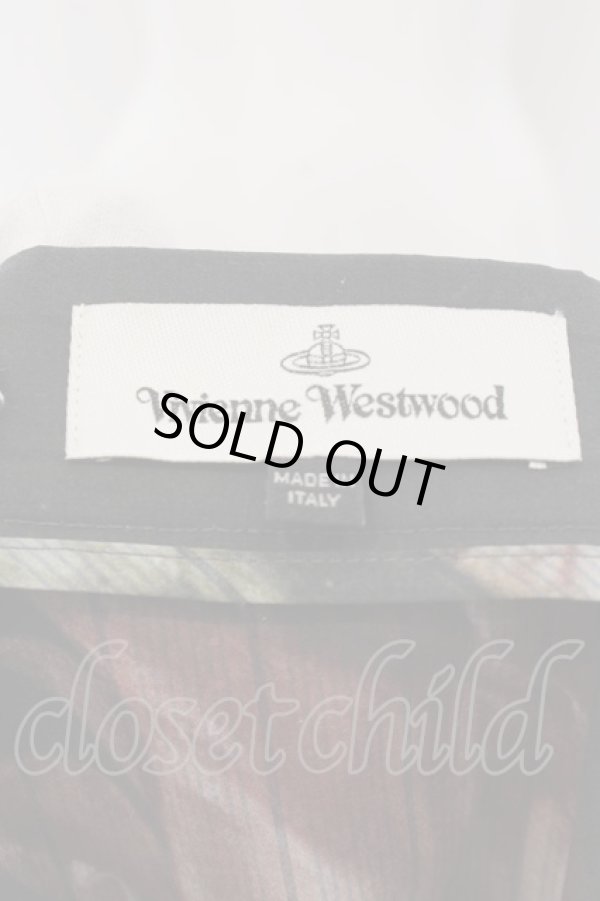 画像4: ヴィヴィアンウエストウッド 中古 / ボスハールトスカート 40 ブラック×マルチ  O-24-06-23-027-sk-IG-OS (4)