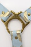 画像4: ヴィヴィアンウエストウッド 中古 / スグイグルボンテージハーネス  サックス×ゴールド  O-24-06-23-041-gd-IG-OS (4)
