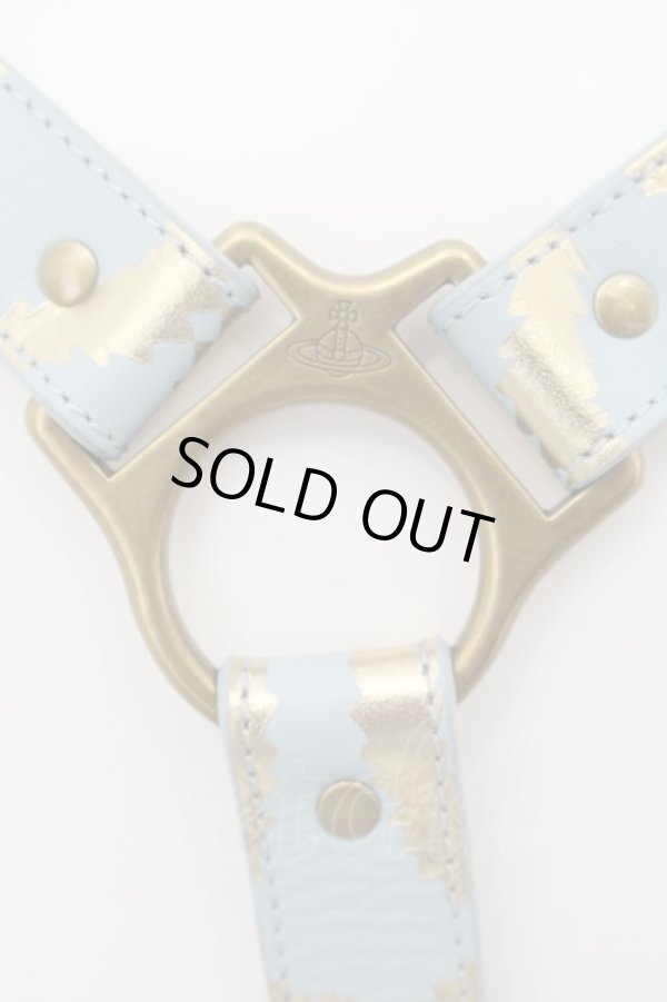 画像4: ヴィヴィアンウエストウッド 中古 / スグイグルボンテージハーネス  サックス×ゴールド  O-24-06-23-041-gd-IG-OS (4)