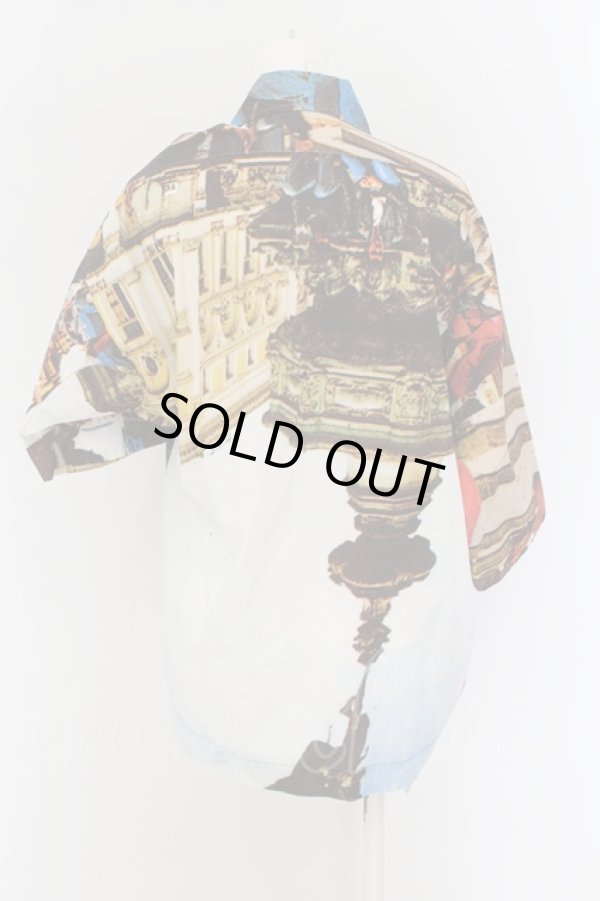 画像4: ANGLOMANIA 中古 / ピカデリーサーカスシャツ 38 マルチ  O-24-06-23-016-to-IG-ZH (4)