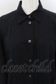 画像2: ヴィヴィアンウエストウッド 中古 / タックロングシャツワンピース 00 ブラック×ブルー  O-24-06-23-018-bl-IG-OS (2)