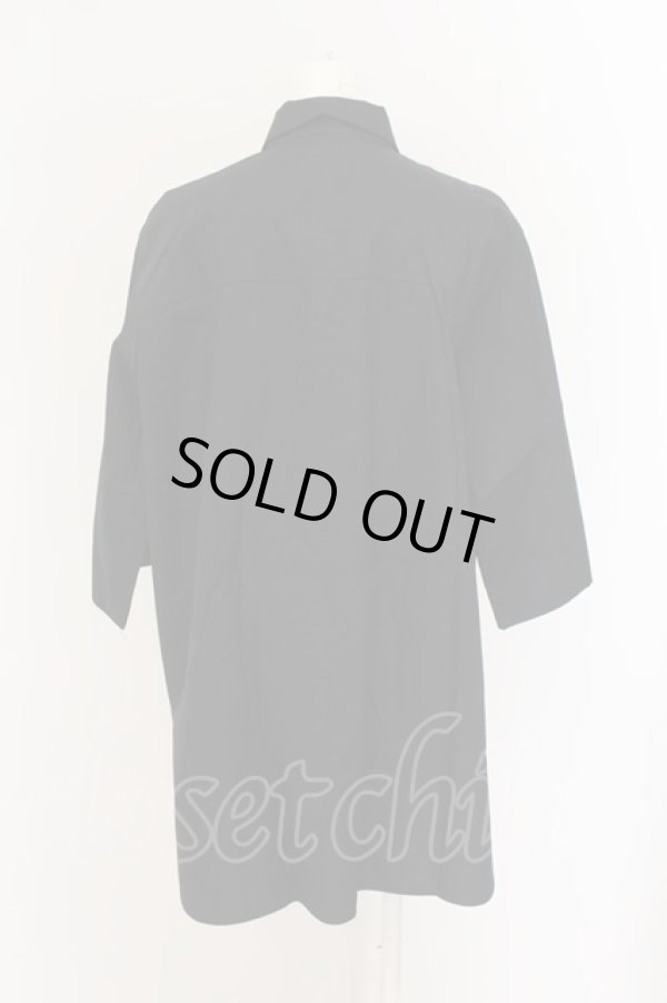 画像3: ヴィヴィアンウエストウッド 中古 / タックロングシャツワンピース 00 ブラック×ブルー  O-24-06-23-018-bl-IG-OS (3)