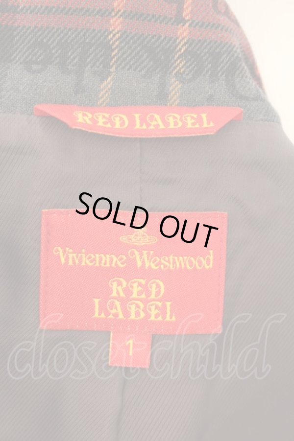 画像5: ヴィヴィアンウエストウッド 中古 / ラブジャケット 1 グレー×レッド  O-24-07-07-013-jc-IG-OS (5)